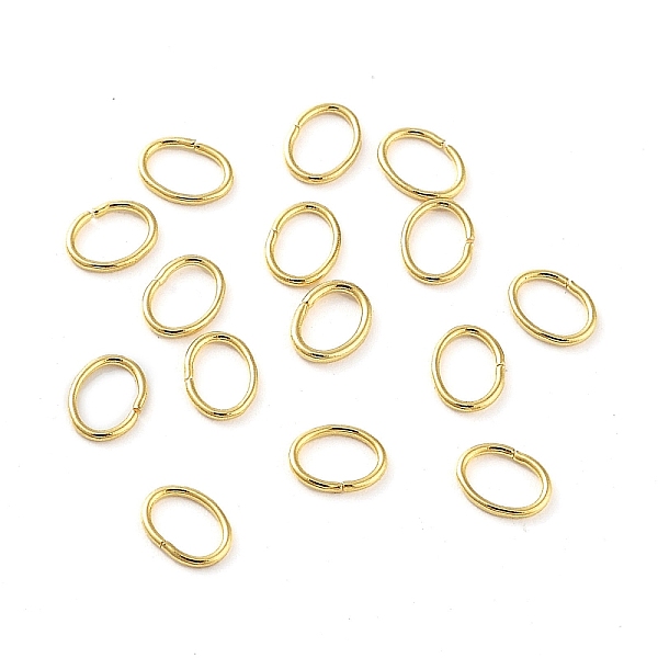 PandaHall 304 Stainless Steel Jump Rings, Closed Jump Rings, Oval, Real 18K Gold Plated, 3.5x4.5x0.5mm, Inner Diameter: 2.5x3.5mm 304...
PandaHall 304 Stainless Steel Jump Rings, Closed Jump Rings, Oval, Real 18K Gold Plated, 3.5x4.5x0.5mm, Inner Diameter: 2.5x3.5mm 304...
