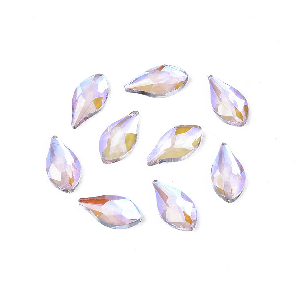 PandaHall Glass Rhinestone Cabochons, Nail Art Decoration Accessories, Faceted, Teardrop, Lilac, 8x4x2mm Glass Teardrop Purple
PandaHall Glass Rhinestone Cabochons, Nail Art Decoration Accessories, Faceted, Teardrop, Lilac, 8x4x2mm Glass Teardrop Purple