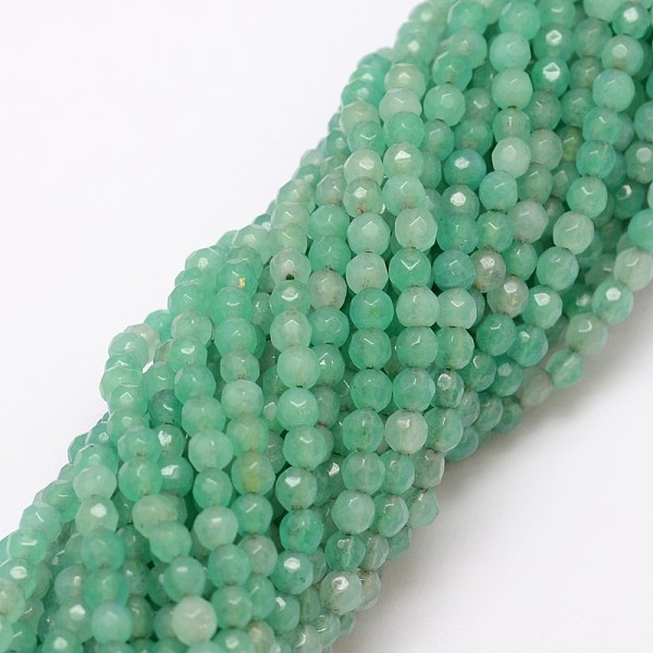 PandaHall Natural Agate Bead Strands, Dyed, Faceted, Round, Pale Green, 4mm, Hole: 0.8mm, about 90~92pcs/strand, 14 inch Natural Agate Round
PandaHall Natural Agate Bead Strands, Dyed, Faceted, Round, Pale Green, 4mm, Hole: 0.8mm, about 90~92pcs/strand, 14 inch Natural Agate Round