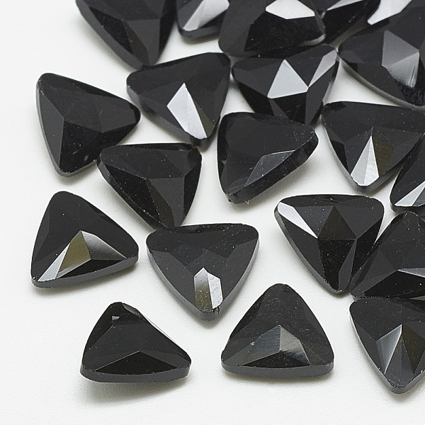 PandaHall Pointed Back Glass Rhinestone Cabochons, Faceted, Triangle, Jet, 11x12x4.5mm Glass Rhinestone Triangle Black
PandaHall Pointed Back Glass Rhinestone Cabochons, Faceted, Triangle, Jet, 11x12x4.5mm Glass Rhinestone Triangle Black