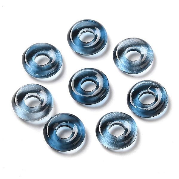 PandaHall Transparent Glass European Beads, Large Hole, Flat Round, Mauve, 12x4mm, Hole: 5mm Glass Flat Round Purple
PandaHall Transparent Glass European Beads, Large Hole, Flat Round, Mauve, 12x4mm, Hole: 5mm Glass Flat Round Purple