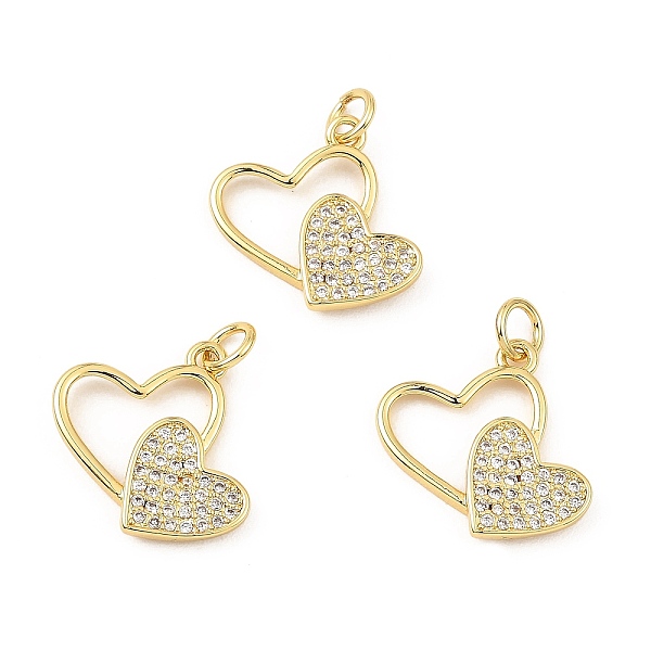 PandaHall Real 18K Gold Rack Plating Brass Micro Pave Cubic Zirconia Pendants, with Jump Ring, Long-Lasting Plated, Cadmium Free & Lead Free..., Clear
PandaHall Real 18K Gold Rack Plating Brass Micro Pave Cubic Zirconia Pendants, with Jump Ring, Long-Lasting Plated, Cadmium Free & Lead Free..., Clear