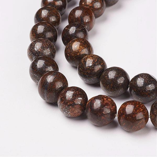 PandaHall Natural Bronzite Beads Strands, Round, 6mm, Hole: 1mm, about 63pcs/strand, 15 inch(38cm) Bronzite Round
PandaHall Natural Bronzite Beads Strands, Round, 6mm, Hole: 1mm, about 63pcs/strand, 15 inch(38cm) Bronzite Round
