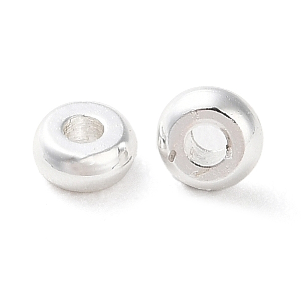 PandaHall Rack Plating Brass Spacer Beads, Long-Lasting Plated, Lead Free & Cadmium Free, Flat Round, Silver, 3x1.5mm, Hole: 1mm Brass Flat...
PandaHall Rack Plating Brass Spacer Beads, Long-Lasting Plated, Lead Free & Cadmium Free, Flat Round, Silver, 3x1.5mm, Hole: 1mm Brass Flat...