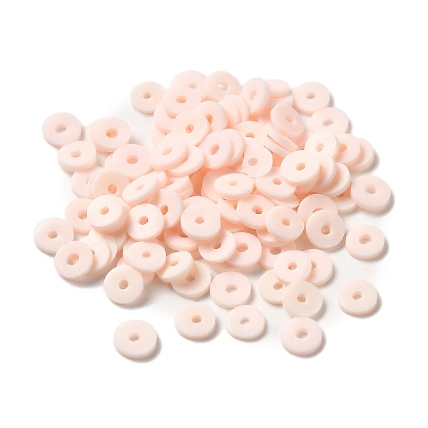 PandaHall Handmade Polymer Clay Beads, for DIY Jewelry Crafts Supplies, Disc/Flat Round, Heishi Beads, Pink, 6x1mm, Hole: 1.5mm, about...
PandaHall Handmade Polymer Clay Beads, for DIY Jewelry Crafts Supplies, Disc/Flat Round, Heishi Beads, Pink, 6x1mm, Hole: 1.5mm, about...