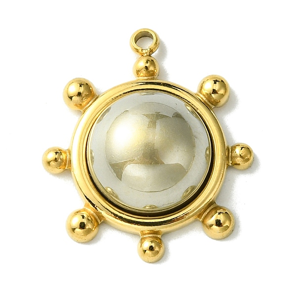 PandaHall Ion Plating(IP) 304 Stainless Steel Pave Shell Pearl Pendants, Sun Charms, Real 14K Gold Plated, Beige, 19.5x17x6.5mm, Hole: 1.4mm..., Yellow
PandaHall Ion Plating(IP) 304 Stainless Steel Pave Shell Pearl Pendants, Sun Charms, Real 14K Gold Plated, Beige, 19.5x17x6.5mm, Hole: 1.4mm..., Yellow