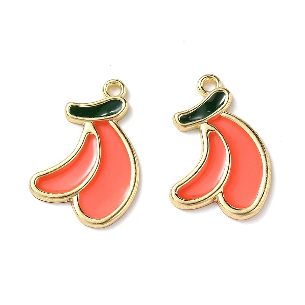 PandaHall Alloy Pendants, with Epoxy Resin, Cadmium Free & Lead Free, Banana, Golden, Orange Red, 29x20x2mm, Hole: 2mm Alloy+Epoxy Resin...
PandaHall Alloy Pendants, with Epoxy Resin, Cadmium Free & Lead Free, Banana, Golden, Orange Red, 29x20x2mm, Hole: 2mm Alloy+Epoxy Resin...