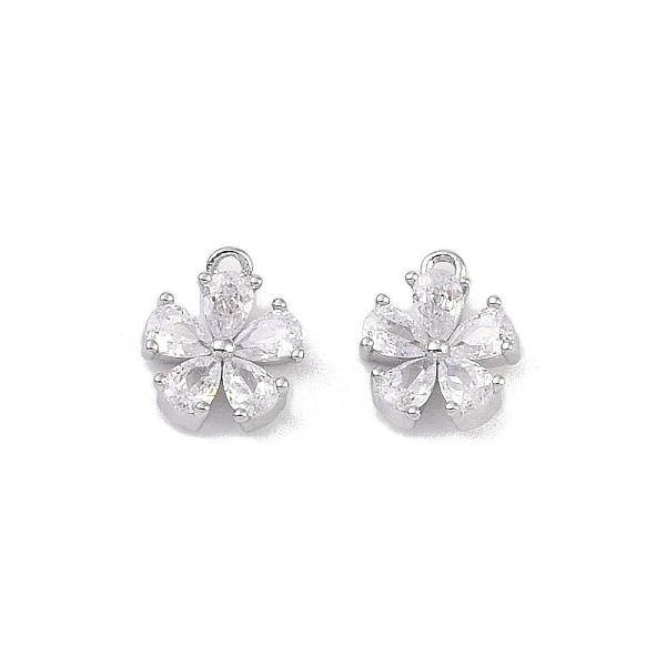 PandaHall Brass Micro Pave Clear Cubic Zirconia Pendants, Flower Charms, Real Platinum Plated, 8x6.5x2.5mm, Hole: 0.8mm Brass+Cubic Zirconia...
PandaHall Brass Micro Pave Clear Cubic Zirconia Pendants, Flower Charms, Real Platinum Plated, 8x6.5x2.5mm, Hole: 0.8mm Brass+Cubic Zirconia...