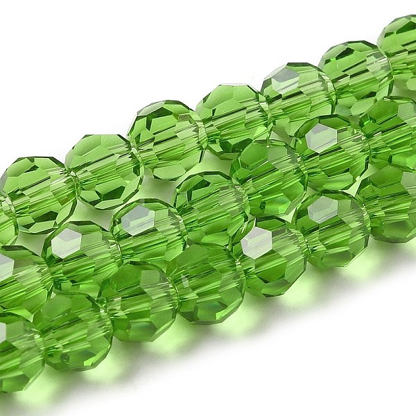 PandaHall Transparent Glass Beads, Faceted(32 Facets), Round, Olive Drab, 6mm, Hole: 1mm, about 98pcs/strand, 20.47 inch(52cm) Glass Round
PandaHall Transparent Glass Beads, Faceted(32 Facets), Round, Olive Drab, 6mm, Hole: 1mm, about 98pcs/strand, 20.47 inch(52cm) Glass Round