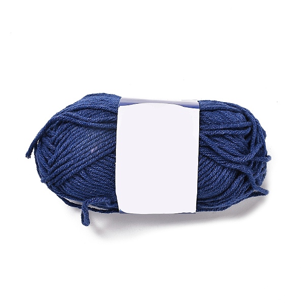 PandaHall Milk Cotton Knitting Acrylic Fiber Yarn, 5-Ply Crochet Yarn, Punch Needle Yarn, Prussian Blue, 2mm Acrylic Fiber
PandaHall Milk Cotton Knitting Acrylic Fiber Yarn, 5-Ply Crochet Yarn, Punch Needle Yarn, Prussian Blue, 2mm Acrylic Fiber