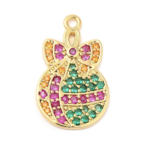 PandaHall Rack Plating Brass Pave Cubic Zirconia Pendants, Long-Lasting Plated, Cadmium Free & Lead Free, Christmas Bell, Real 18K Gold...
PandaHall Rack Plating Brass Pave Cubic Zirconia Pendants, Long-Lasting Plated, Cadmium Free & Lead Free, Christmas Bell, Real 18K Gold...