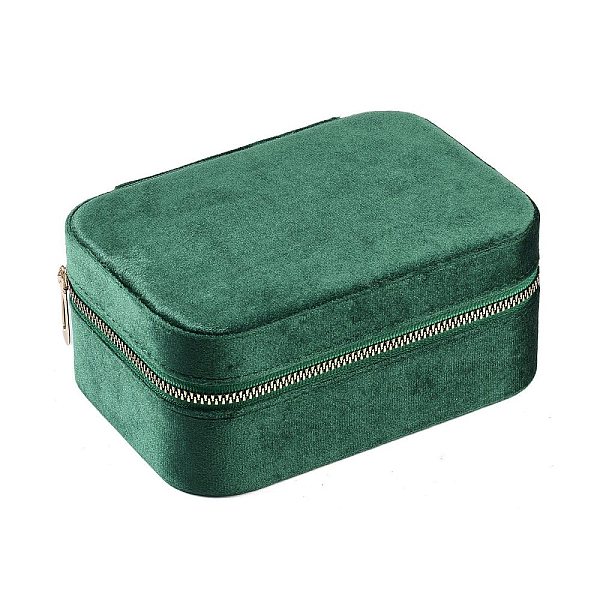 PandaHall Italian Velvet Double Layers Jewelry Set Storage Zipper Boxes with Mirror Inside, Rectangle Jewelry Organizer Case for Earrings...
PandaHall Italian Velvet Double Layers Jewelry Set Storage Zipper Boxes with Mirror Inside, Rectangle Jewelry Organizer Case for Earrings...