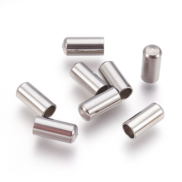 PandaHall 201 Stainless Steel Cord End Caps, Stainless Steel Color, 8.5x4mm, Hole: 3mm 201 Stainless Steel
PandaHall 201 Stainless Steel Cord End Caps, Stainless Steel Color, 8.5x4mm, Hole: 3mm 201 Stainless Steel