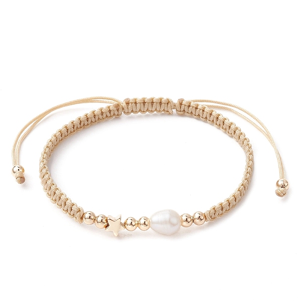 PandaHall Brass & Natural Pearl Braided Bead Bracelets, Adjustable Bracelet, Star, Inner Diameter: 1-3/4~3-1/2 inch(4.6~8.8cm) Pearl Star
PandaHall Brass & Natural Pearl Braided Bead Bracelets, Adjustable Bracelet, Star, Inner Diameter: 1-3/4~3-1/2 inch(4.6~8.8cm) Pearl Star