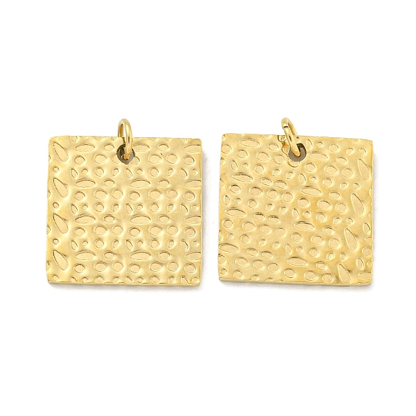 PandaHall Vacuum Plating 304 Stainless Steel Charms, with Jump Ring, Square Charm, Real 18K Gold Plated, 14.5x14.5x1mm, Hole: 3mm 304...
PandaHall Vacuum Plating 304 Stainless Steel Charms, with Jump Ring, Square Charm, Real 18K Gold Plated, 14.5x14.5x1mm, Hole: 3mm 304...