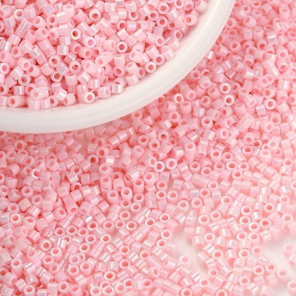 PandaHall Cylinder Seed Beads, Opaque Colours Luster, Uniform Size, Hot Pink, 2x1.3~1.5mm, Hole: 0.8~1mm, about 888pcs/10g Glass
PandaHall Cylinder Seed Beads, Opaque Colours Luster, Uniform Size, Hot Pink, 2x1.3~1.5mm, Hole: 0.8~1mm, about 888pcs/10g Glass