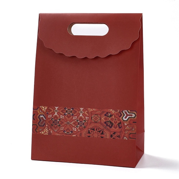 PandaHall Rectangle Paper Flip Gift Bags, with Handle & Word & Floral Pattern, Shopping Bags, Dark Red, 19x9.1x26.2cm Paper Flower
PandaHall Rectangle Paper Flip Gift Bags, with Handle & Word & Floral Pattern, Shopping Bags, Dark Red, 19x9.1x26.2cm Paper Flower