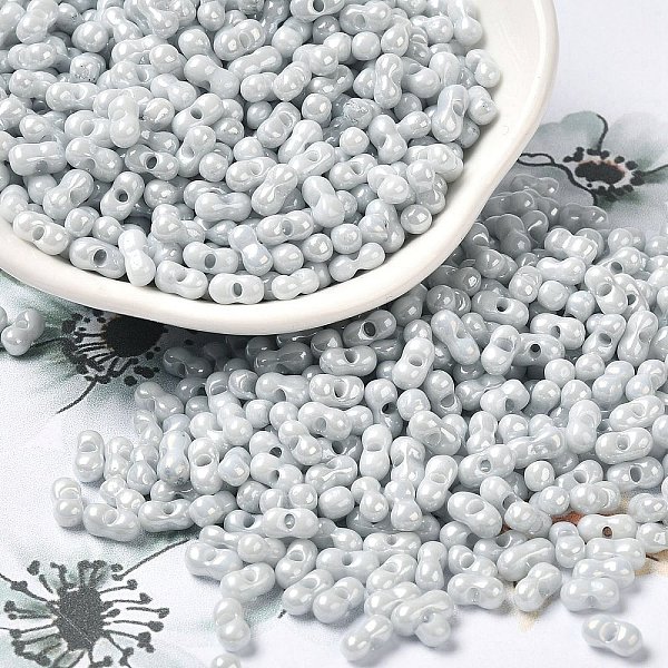 PandaHall Opaque Colours Luster Glass Seed Beads, Peanut, Gainsboro, 6x3.5x3mm, Hole: 1mm, about 7258pcs/pound Glass Peanut Gray
PandaHall Opaque Colours Luster Glass Seed Beads, Peanut, Gainsboro, 6x3.5x3mm, Hole: 1mm, about 7258pcs/pound Glass Peanut Gray