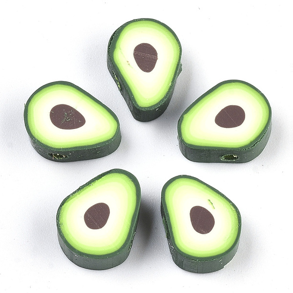 PandaHall Handmade Polymer Clay Beads, Avocado, Green, 11.5x9x5mm, Hole: 2mm Polymer Clay Fruit Green
PandaHall Handmade Polymer Clay Beads, Avocado, Green, 11.5x9x5mm, Hole: 2mm Polymer Clay Fruit Green