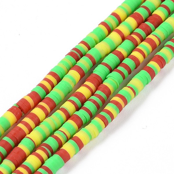 PandaHall Handmade Polymer Clay Beads Strands, for DIY Jewelry Crafts Supplies, Heishi Beads, Disc/Flat Round, Spring Green, 3x0.6~1.2mm...
PandaHall Handmade Polymer Clay Beads Strands, for DIY Jewelry Crafts Supplies, Heishi Beads, Disc/Flat Round, Spring Green, 3x0.6~1.2mm...