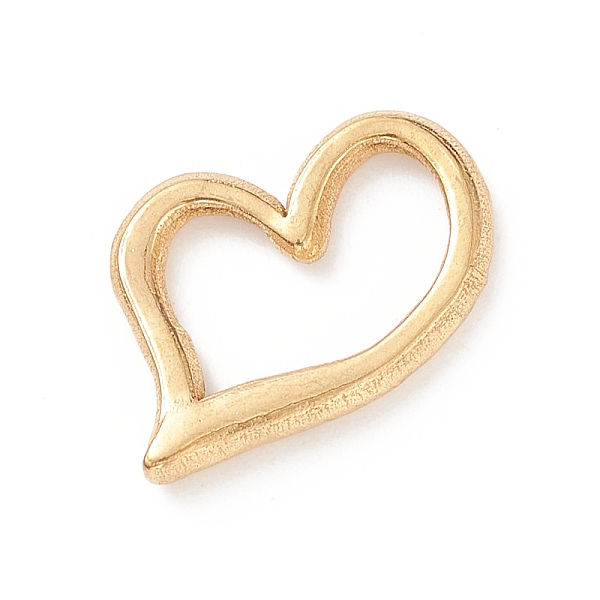 PandaHall Vacuum Plating 201 Stainless Steel Linking Rings, Asymmetrical Heart, Golden, 16x12x2.5mm, Inner Diameter: 10mm 201 Stainless...
PandaHall Vacuum Plating 201 Stainless Steel Linking Rings, Asymmetrical Heart, Golden, 16x12x2.5mm, Inner Diameter: 10mm 201 Stainless...