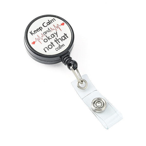 PandaHall ABS Plastic Retractable Badge Reel, Card Holders, with Platinum Snap Buttons, ID Badge Holder Retractable for Nurses, Flat Round...
PandaHall ABS Plastic Retractable Badge Reel, Card Holders, with Platinum Snap Buttons, ID Badge Holder Retractable for Nurses, Flat Round...