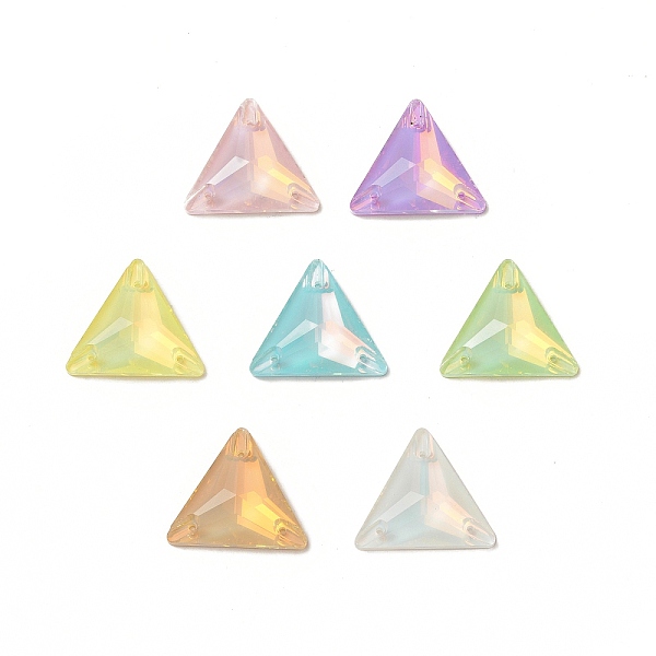 PandaHall Mocha Effect Triangle Shape Sew on Rhinestone, K5 Glass Rhinestone, Multi-Strand Link, Plated Flat Back, Sewing Craft Decoration..., Multicolor
PandaHall Mocha Effect Triangle Shape Sew on Rhinestone, K5 Glass Rhinestone, Multi-Strand Link, Plated Flat Back, Sewing Craft Decoration..., Multicolor
