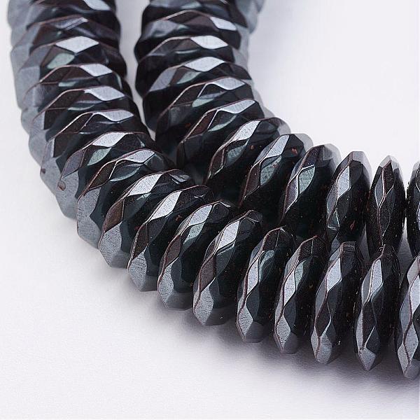 PandaHall Non-magnetic Synthetic Hematite Beads Strands, Faceted, Rondelle, 12x3mm, Hole: 1mm, about 121pcs/strand, 15.7 inch Non-magnetic...
PandaHall Non-magnetic Synthetic Hematite Beads Strands, Faceted, Rondelle, 12x3mm, Hole: 1mm, about 121pcs/strand, 15.7 inch Non-magnetic...