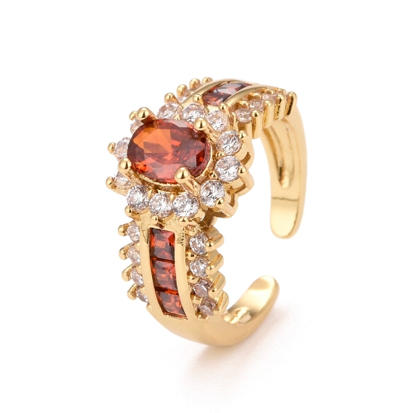PandaHall Bling Orange Cubic Zirconia Oval Cuff Rings, Brass Open Rings for Women, Real 18K Gold Plated, US Size 5 1/4(15.9mm) Brass+Cubic...
PandaHall Bling Orange Cubic Zirconia Oval Cuff Rings, Brass Open Rings for Women, Real 18K Gold Plated, US Size 5 1/4(15.9mm) Brass+Cubic...