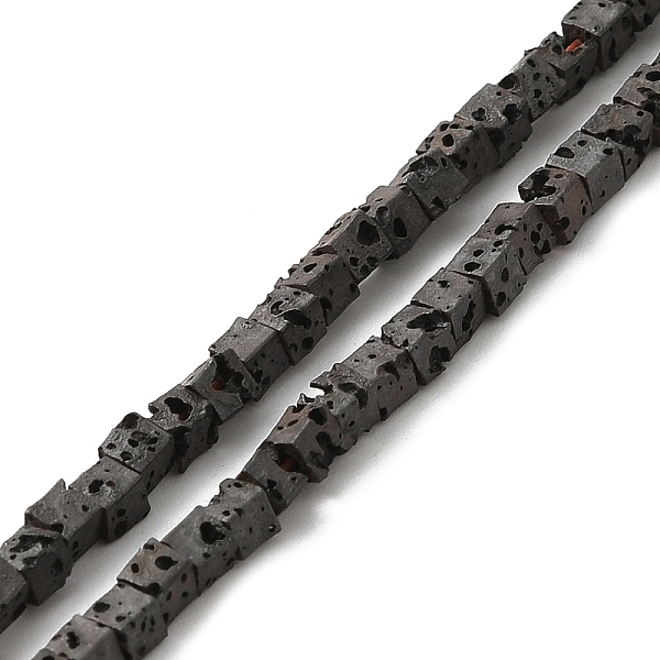 PandaHall Electroplated Natural Lava Rock Beads Strands, Square, Gray Plated, 2.5x2.5x2.5mm, Hole: 0.8mm, about 158pcs/strand, 16.14''(41cm)...
PandaHall Electroplated Natural Lava Rock Beads Strands, Square, Gray Plated, 2.5x2.5x2.5mm, Hole: 0.8mm, about 158pcs/strand, 16.14''(41cm)...