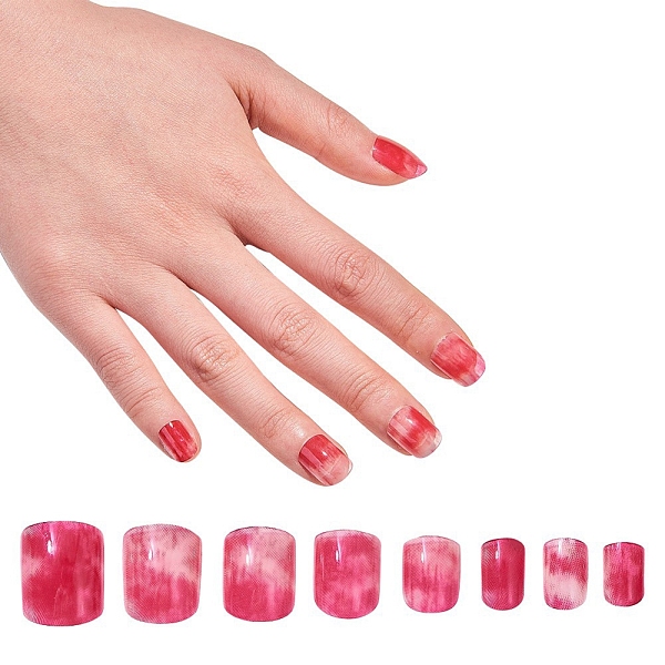 PandaHall Nail Art Sets, with 24pcs Plastic Nail Tips, 24pcs Double Side Jelly Nail Glue , Cerise, 14.5~23x7~14mm, about 24pcs/set Plastic..., Red
PandaHall Nail Art Sets, with 24pcs Plastic Nail Tips, 24pcs Double Side Jelly Nail Glue , Cerise, 14.5~23x7~14mm, about 24pcs/set Plastic..., Red