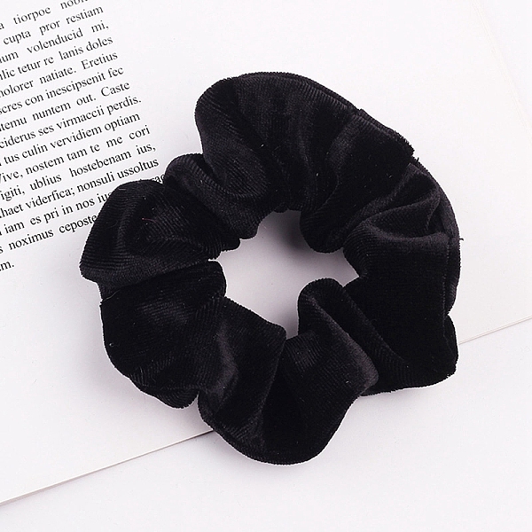 PandaHall Lint Elastic Hair Accessories, for Girls or Women, Scrunchie/Scrunchy Hair Ties, Black, 100mm Cloth Black
PandaHall Lint Elastic Hair Accessories, for Girls or Women, Scrunchie/Scrunchy Hair Ties, Black, 100mm Cloth Black