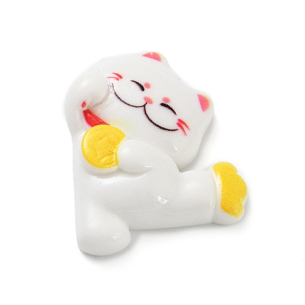 PandaHall Opaque Resin Cabochons, Jewelry Making, Lucky Cat, WhiteSmoke, 28x22x8mm Resin Cat Shape White
PandaHall Opaque Resin Cabochons, Jewelry Making, Lucky Cat, WhiteSmoke, 28x22x8mm Resin Cat Shape White
