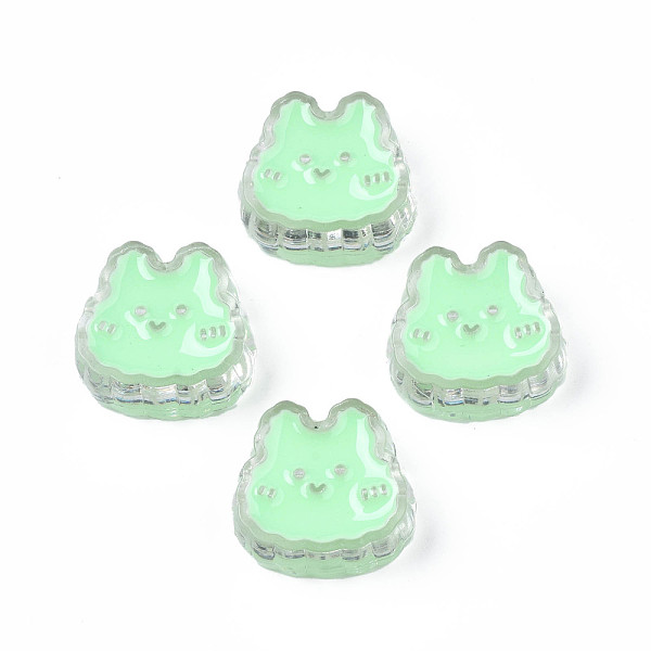 PandaHall Transparent Acrylic Beads, with Enamel, Rabbit, Pale Green, 18x19x8mm, Hole: 3mm Acrylic Rabbit
PandaHall Transparent Acrylic Beads, with Enamel, Rabbit, Pale Green, 18x19x8mm, Hole: 3mm Acrylic Rabbit