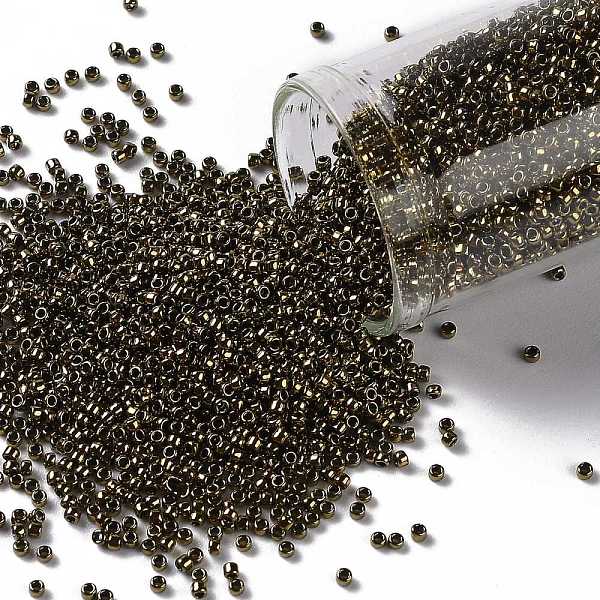 PandaHall TOHO Round Seed Beads, Japanese Seed Beads, (223) Antique Bronze, 15/0, 1.5mm, Hole: 0.7mm, about 135000pcs/pound Glass Brown
PandaHall TOHO Round Seed Beads, Japanese Seed Beads, (223) Antique Bronze, 15/0, 1.5mm, Hole: 0.7mm, about 135000pcs/pound Glass Brown