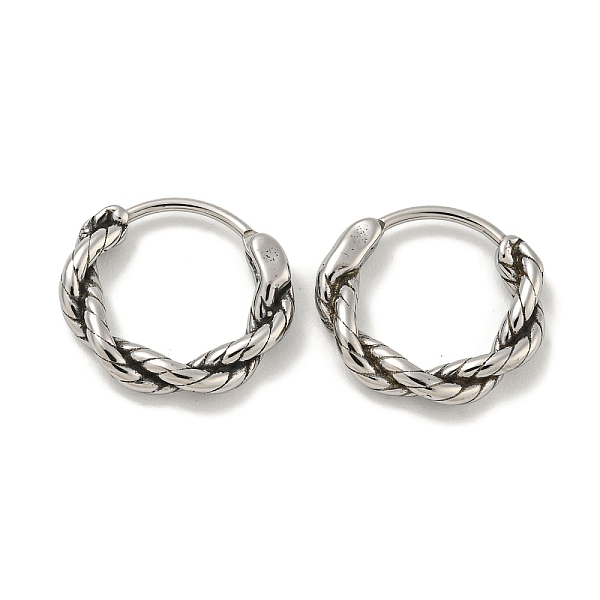 PandaHall 316 Surgical Stainless Steel Hoop Earrings, Ring, Antique Silver, 14.5x3mm 316 Surgical Stainless Steel Ring
PandaHall 316 Surgical Stainless Steel Hoop Earrings, Ring, Antique Silver, 14.5x3mm 316 Surgical Stainless Steel Ring