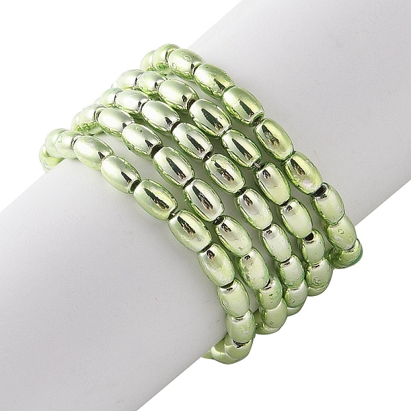 PandaHall Electroplate Beads Strands, Oval, Light Green, 4.5x3mm, Hole: 0.8mm, about 94~99pcs/strand, 16.93~18.11''(43~46cm) Glass Oval
PandaHall Electroplate Beads Strands, Oval, Light Green, 4.5x3mm, Hole: 0.8mm, about 94~99pcs/strand, 16.93~18.11''(43~46cm) Glass Oval