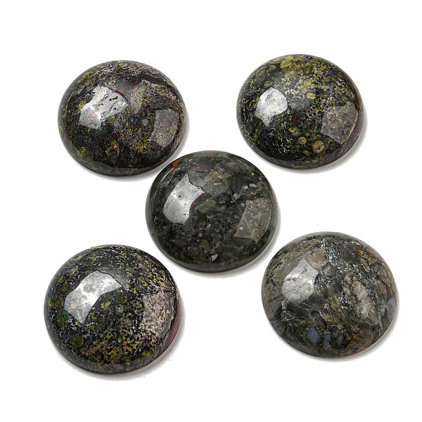 PandaHall Natural Dragon Blood Cabochons, Flat Round, 30x7~8.5mm Dragon Blood Flat Round
PandaHall Natural Dragon Blood Cabochons, Flat Round, 30x7~8.5mm Dragon Blood Flat Round