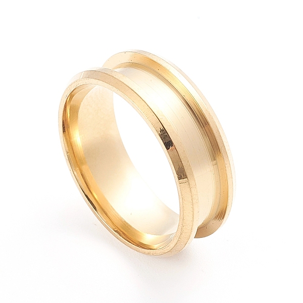 PandaHall Ion Plating(IP) 201 Stainless Steel Grooved Finger Ring Settings, Ring Core Blank, for Inlay Ring Jewelry Making, Real 18K Gold...
PandaHall Ion Plating(IP) 201 Stainless Steel Grooved Finger Ring Settings, Ring Core Blank, for Inlay Ring Jewelry Making, Real 18K Gold...