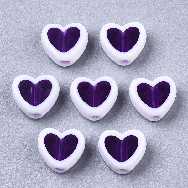 PandaHall Transparent Acrylic Beads, Edge Opaque, Heart, Indigo, 7.5x8.5x4mm, Hole: 1.8mm Acrylic Heart Purple
PandaHall Transparent Acrylic Beads, Edge Opaque, Heart, Indigo, 7.5x8.5x4mm, Hole: 1.8mm Acrylic Heart Purple