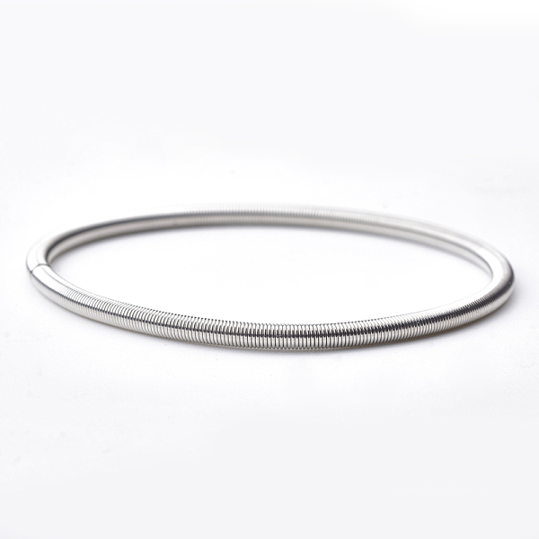 PandaHall Round Iron French Wire, Gimp Wire, for Bracelet Jewelry Making, Platinum, 7-1/4 inch~7-3/8 inch(18.3~18.6cm), 3mm Iron Round
PandaHall Round Iron French Wire, Gimp Wire, for Bracelet Jewelry Making, Platinum, 7-1/4 inch~7-3/8 inch(18.3~18.6cm), 3mm Iron Round