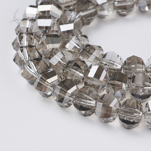 PandaHall Electroplate Glass Beads Strands, Faceted, Rondelle, Pearl Luster Plated, Gray, 8x6mm, Hole: 1.2mm, about 78~79pcs/strand, 18.9...
PandaHall Electroplate Glass Beads Strands, Faceted, Rondelle, Pearl Luster Plated, Gray, 8x6mm, Hole: 1.2mm, about 78~79pcs/strand, 18.9...