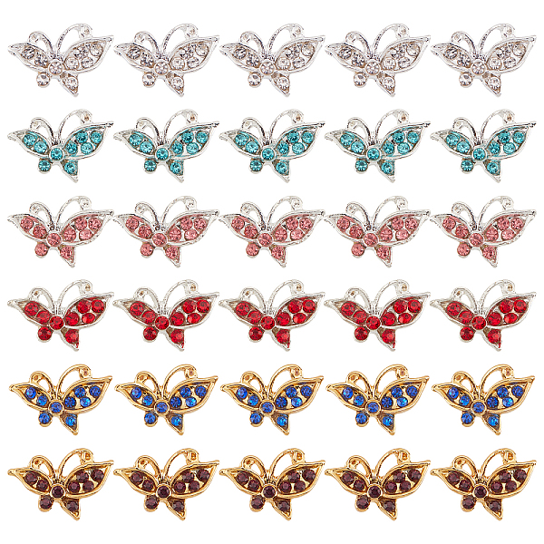 PandaHall OLYCRAFT 30Pcs Butterfly Resin Fillers 6 Colors Alloy Rhinestone Cabochons Epoxy Resin Supplies DIY Handmade Nail Art Decoration..., Multicolor
PandaHall OLYCRAFT 30Pcs Butterfly Resin Fillers 6 Colors Alloy Rhinestone Cabochons Epoxy Resin Supplies DIY Handmade Nail Art Decoration..., Multicolor
