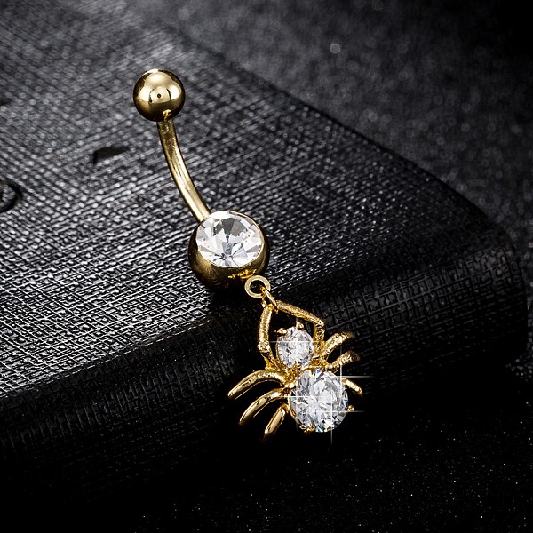 PandaHall Piercing Jewelry, Brass Cubic Zirconia Navel Ring, Belly Rings, with Surgical Stainless Steel Bar, Cadmium Free & Lead Free, Real..., Clear
PandaHall Piercing Jewelry, Brass Cubic Zirconia Navel Ring, Belly Rings, with Surgical Stainless Steel Bar, Cadmium Free & Lead Free, Real..., Clear