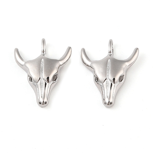 PandaHall Brass Pendants, Cow, Real Platinum Plated, 16.5x13x3.5mm, Hole: 2.5x2mm Brass Other Animal
PandaHall Brass Pendants, Cow, Real Platinum Plated, 16.5x13x3.5mm, Hole: 2.5x2mm Brass Other Animal