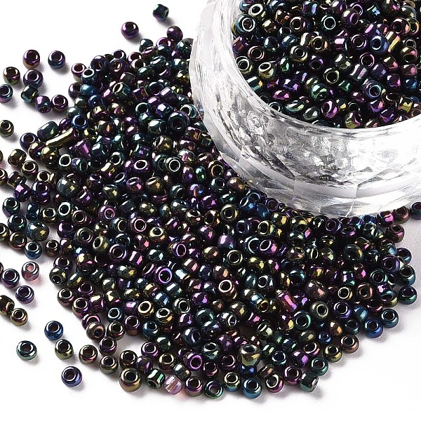 PandaHall 12/0 Glass Seed Beads, Metallic Colours, Round, Round Hole, Colorful, 12/0, 2mm, Hole: 1mm, about 3333pcs/50g, 50g/bag...
PandaHall 12/0 Glass Seed Beads, Metallic Colours, Round, Round Hole, Colorful, 12/0, 2mm, Hole: 1mm, about 3333pcs/50g, 50g/bag...