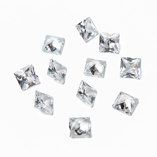 PandaHall Square Shaped Cubic Zirconia Pointed Back Cabochons, Faceted, Clear, 10x10mm Cubic Zirconia Square Clear
PandaHall Square Shaped Cubic Zirconia Pointed Back Cabochons, Faceted, Clear, 10x10mm Cubic Zirconia Square Clear