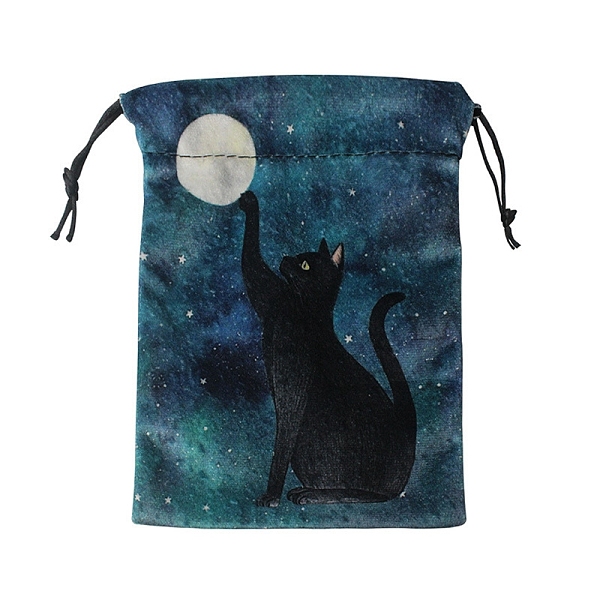 PandaHall Cat Theme Velvet Printed Storage Pouches, Drawstring Bag, Rectangle, Cat Shape, 18x13cm Velvet Cat Shape
PandaHall Cat Theme Velvet Printed Storage Pouches, Drawstring Bag, Rectangle, Cat Shape, 18x13cm Velvet Cat Shape
