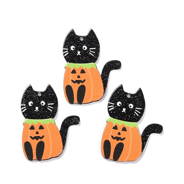 PandaHall Acrylic Pendants, for Halloween, Cat, Black, 39x30x2mm, Hole: 1.5mm Acrylic Cat Shape Black
PandaHall Acrylic Pendants, for Halloween, Cat, Black, 39x30x2mm, Hole: 1.5mm Acrylic Cat Shape Black