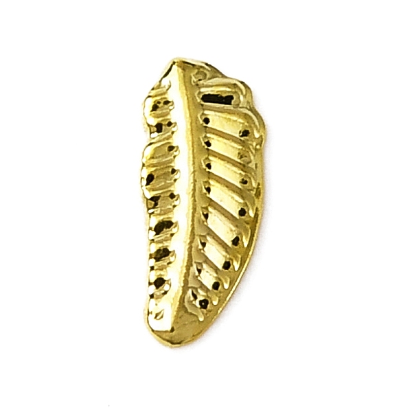 PandaHall Alloy Cabochons, Nail Art Decoartion Accessories, Leaf, Golden, 6x2.5x0.5mm Alloy Leaf
PandaHall Alloy Cabochons, Nail Art Decoartion Accessories, Leaf, Golden, 6x2.5x0.5mm Alloy Leaf